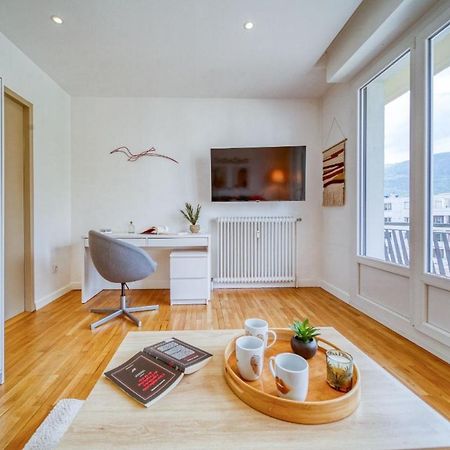 Le Joli Stade, Appartement Avec Magnifique Vue, Grenoble, Rhone Alpes Buitenkant foto