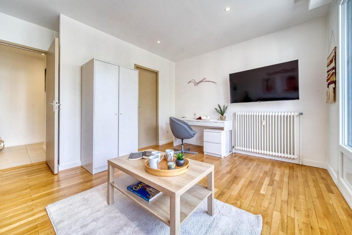 Le Joli Stade, Appartement Avec Magnifique Vue, Grenoble, Rhone Alpes Buitenkant foto