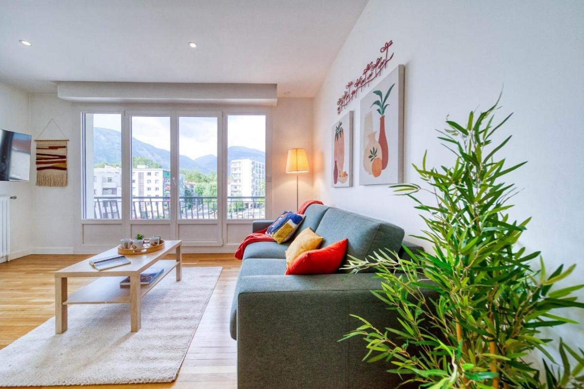 Le Joli Stade, Appartement Avec Magnifique Vue, Grenoble, Rhone Alpes Buitenkant foto