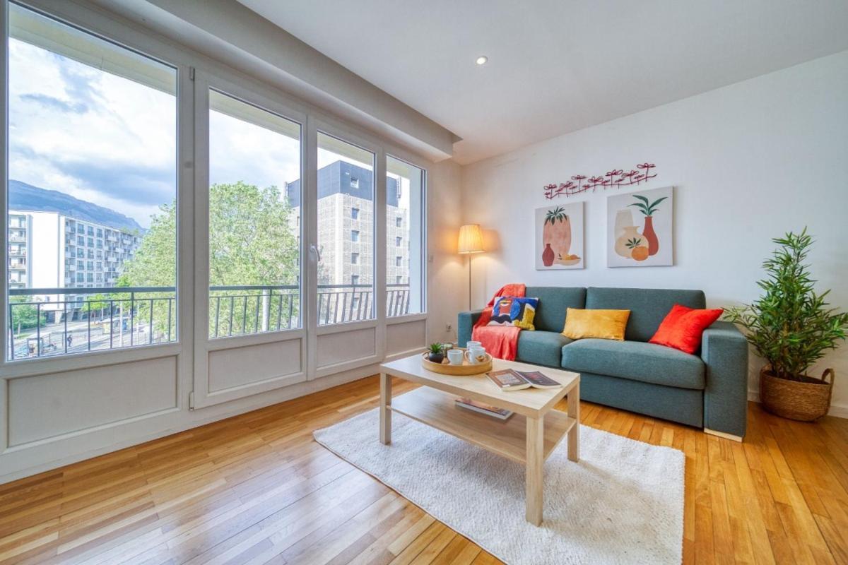 Le Joli Stade, Appartement Avec Magnifique Vue, Grenoble, Rhone Alpes Buitenkant foto