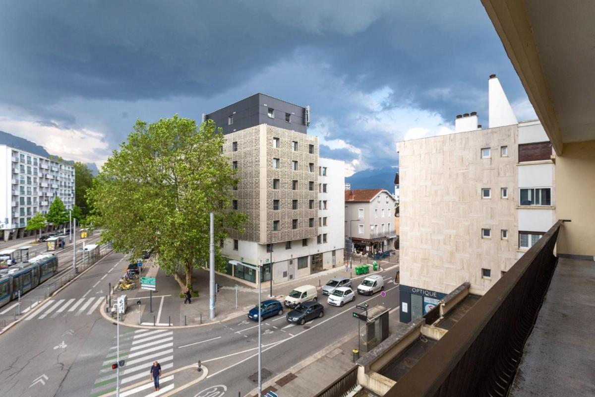 Le Joli Stade, Appartement Avec Magnifique Vue, Grenoble, Rhone Alpes Buitenkant foto